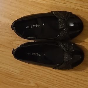 Carter's Black Dress Shoes Size 6